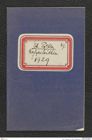 Seite 1, Tagebuch "St. Pölten | Galgenleithen" (NHMW-PRAE-BBB-47)